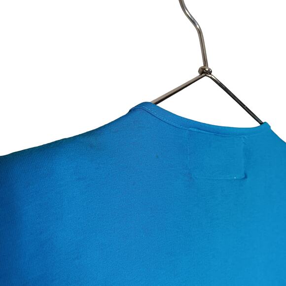 Vintage Art Wear Apparel Limited Set of Top and Pants Size Large Blue and Gold - Picture 7 of 15